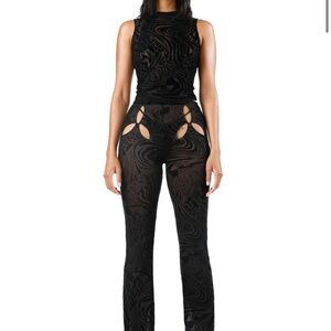 Black I Am Gia Amina Top